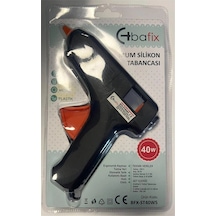 Bafix Mum Silikon Tabancası Siyah 40w Kdo