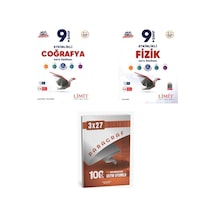 2027 Limit 9. Sınıf Etkinlikli Maarif Coğrafya + Fizik Soru + Anla Kazan Paragraf Deneme 3'lü Set