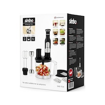 Sinbo El Multi Blender Seti - 2 Litre Hazneli - Paslanmaz Çelik Bıçaklı Çok Renkli