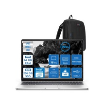 Dell Pro 16 PC16250BTO105F26 Ultra 5-235U 64 GB 256 GB SSD 16" Dos Dizüstü Bilgisayar + Zetta Çanta