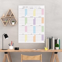 2026-2027 Akademik Duvar Takvimi, Ağustos Başlangıçlı, Academic Wall Calendar