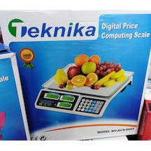 40 Kğ Kapasiteli Şarjlı Çift Ekranlı Bakal Manav Terazisi