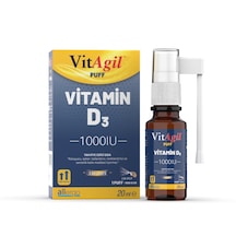 Vitagil Puff - Vitamin D3 1000 Iu - 20 Ml Sprey