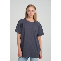 Alexandergardı Bisiklet Yaka Fitilli Comfort Fit T-shirt E24-08301 001