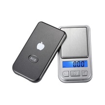 Diamond Dijital Göstergeli Mini Elma Hassas Cep Terazisi Mp-3 200 Gr-0.01 Renkli