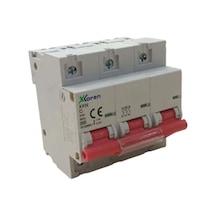 Xkoren Xkn06-h3-c100 ,3-faz C-100a/3ka Otomatik Sigorta