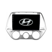 Hyundai İ20 Araç Multimedya Android Ekran Carplay Double Teyp 2+32 9" 13-14 Düz Analog Silver Cadence