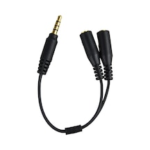 Jjc Cep Telefonu & Tablet için Mikrofon Adaptörü 3.5 MM Trss E/d