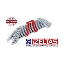 İzeltaş İki Ağız Anahtar Takımı Kısa Boy 8'Li N11.29526