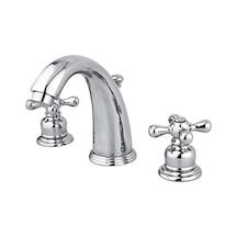 Gkb981ax Viktorya Dönemi 20 Cm Geniş Lavabo Bataryası, Perakende Açılır Pencereli, 12,7 Cm, Cilalı Krom Açık Bej