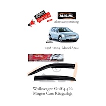 Volkswagen Golf 4 1998 - 2004 Model 4'Lü Mugen Cam Rüzgarlığı