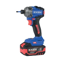 Exen En 264 Vd Kömürsüz Darbeli Şarjli Matkap 21v 4.0 Ah 260 N.m