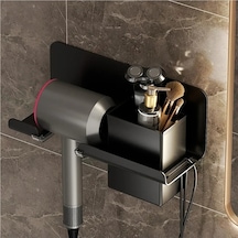 Jialan Saklama Kutusu Dayanıklı Alüminyum Alaşım Saç Kurutma A Siyah