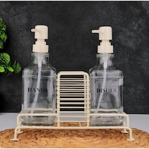 Mien Sıvı Sabunluk 2 Li Standlı Krem 2116420-w