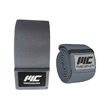 Musclecloth Loop Band + Active Loop Band Direnç Bandı Seti Gri Sert