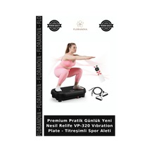 Premium Pratik Günlük Yeni Nesil Relife Vp-320 Vıbration Plate - Titreşimli Spor Aleti