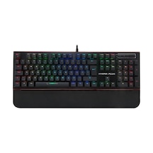 Rampage Hydra R6 Plus Usb Kablolu Full RGB Audio Portlu Mekanik Gaming Q Klavye