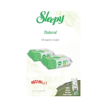 Sleepy Natural Kişisel Bakım Havlusu 100'lü ve Rosie Tekli 2'li