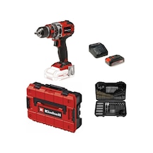 Einhell TP-CD 18/50 Li-I BL Solo Akülü Vidalama + 1 x 2.5 AH Akü Ve 103 Parça Uç Seti Çanta Dahil