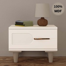 Açelya Mdf Ayaklı Tasarım Komodin Aytaşı