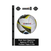 Özel Seri Egzersiz Sporcu Ft-570 Futbol Topu 5 No Çok Renkli