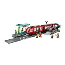 Lego Şehir Merkezi Tramvay İstasyonu 7 Yaş Ve Üzeri İçin Oyun Seti