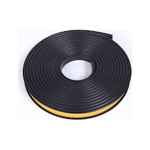 Siyah Tutkal Kendinden Yapışkanlı Yumuşak U Şekilli Boş Tutma Kenar Bantlama Trimli Dolap 22mm