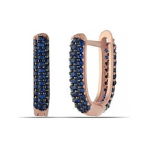 3 Sira Tamtur Laci Taşli J Gümüş Küpe