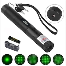 Wison Ws-503 100mw 3.7v 3200 Mah Desen Başlıklı Şarjlı Yeşil Lazer Pointer Çok Renkli