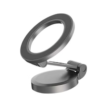 Magsafe Telefon Tutucu 360 Dönebilen Ayarlanabilir Araç İçi Tutucu Siyah