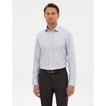 Pierre Cardin Erkek Açık Lacivert Gömlek Desenli 50313798-vr059 Açık Lacivert