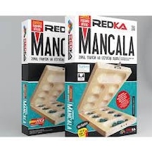 Mancala Ahşap Kapaklı - Zeka Oyunları - Redka