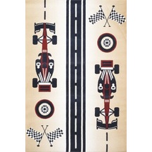 Saray Çocuk 12611J Yarış Araba 125X180 Cm Çok Renkli
