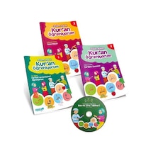 Adım Adım Kur'an Öğreniyorum-3 Kitap+DVD - Nevin Karataş - Mavi Uçurtma