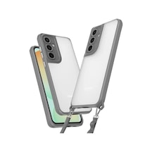 Newface Samsung Galaxy A25 5g Kılıf Penta Silikon Kılıf - Titan Gri