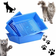 Buffer 3 Aşamalı Elekli Açık Kedi Tuvaleti