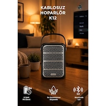 Torima K12 Bluetooth 5.4 Kablosuz Taşınabilir Speaker