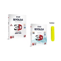 3d Yayınları Tyt Video Destekli Biyoloji Defter Ve Soru Bankası Seti
