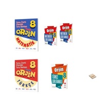 Orjin Lgs 8. Sınıf Matematik Ve Türkçe Konu Özetli 1 Ve 2. Dönem 5li Set Soru Bankası