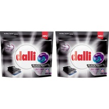 Dalli Siyah Ve Koyu Renk Çamaşırlar İçin Tablet Çamaşır Deterjanı 3'ü 1 Arada 24 Yıkama 2'li Set
