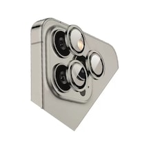 Newface Apple İphone 15 Pro Max Bilvis Titan Kamera Lens - Titan Gri