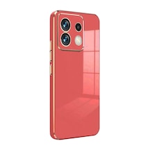 Herşeytrend Xiaomi Poco M6 Pro 4g Kılıf Volet Silikon - Kırmızı Çok Renkli Diğer