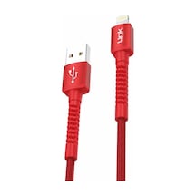 Linktech K550 3 A 1 MT Lightning Usb Metal Başlı Data Şarj Kablosu