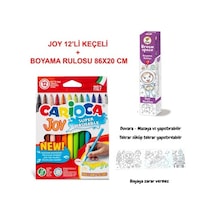 Mini Uzay Boyama Seti 12'li, Renkli Kalemler İle Eğlenceli