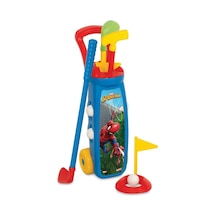 03025 Spiderman Golf Arabası -dede Beyaz - Çok Renkli