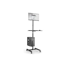 Mobil İş İstasyonu Monitör, Bilgisayar Tutucu Maks. 8 Kg, 32"