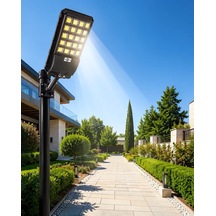 Astraltech Solar Led Bahçe Lambası 3 Modlu Uzaktan Kumandalı