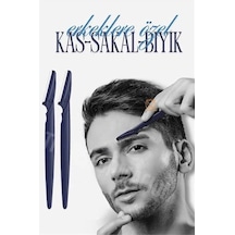 Mey İthalat Erkek Kaş Şekillendirme Tüy Alma Jileti 2 Adet