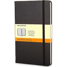 Moleskine Sert Kapak Defter Siyah Çizgili - 13x21