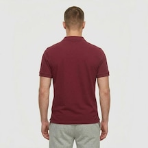 New Balance 3415 Erkek Bordo Polo Yaka Tişört